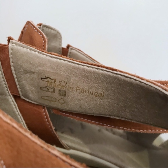 NEW Cloud Footwear Tan Leather Sandals Size 11 - Picture 7 of 7